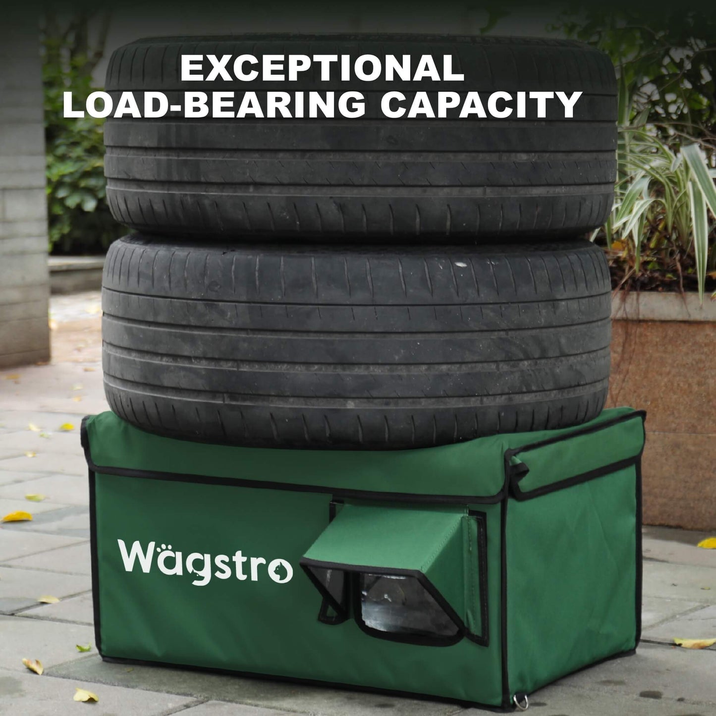 2024 - AllGuard Heated Outdoor Cat Shelter – Green | Compact Base