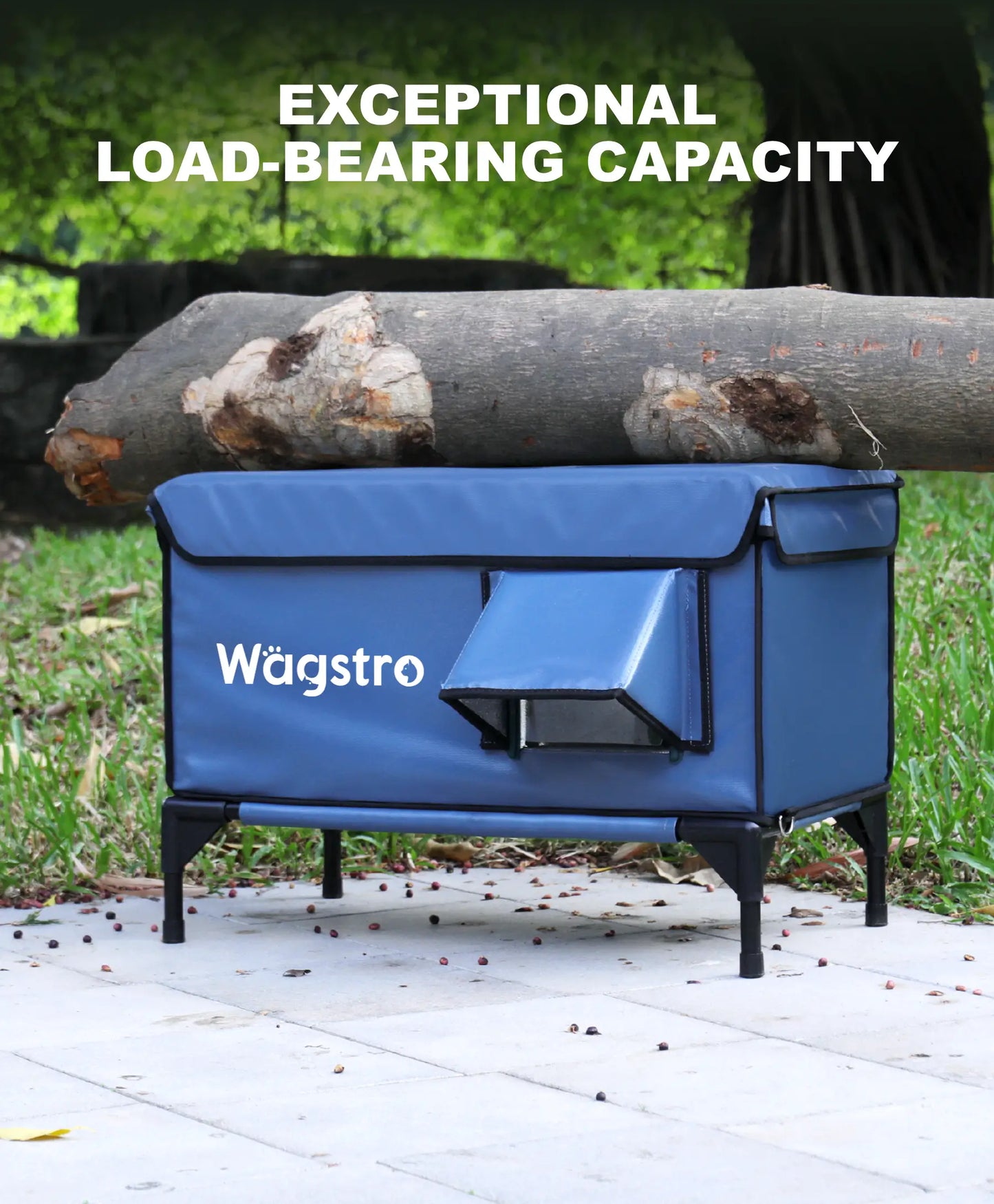 ArcticGuard™ Heated Outdoor Cat Shelter – Green | Large