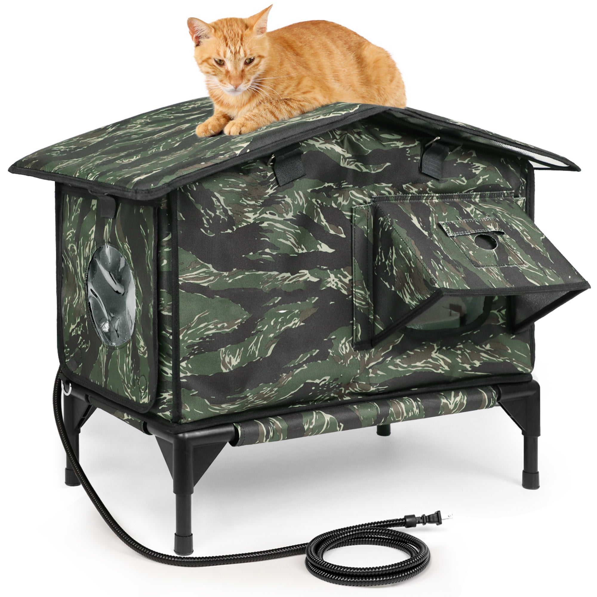 RoofHaus Heated Outdoor Cat Shelter– Final Sale – Wagstro