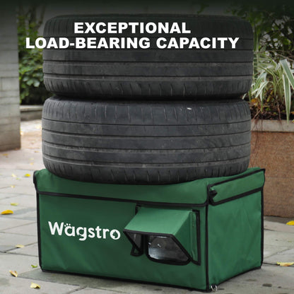 2024 - AllGuard Heated Outdoor Cat Shelter – Green | Compact Base