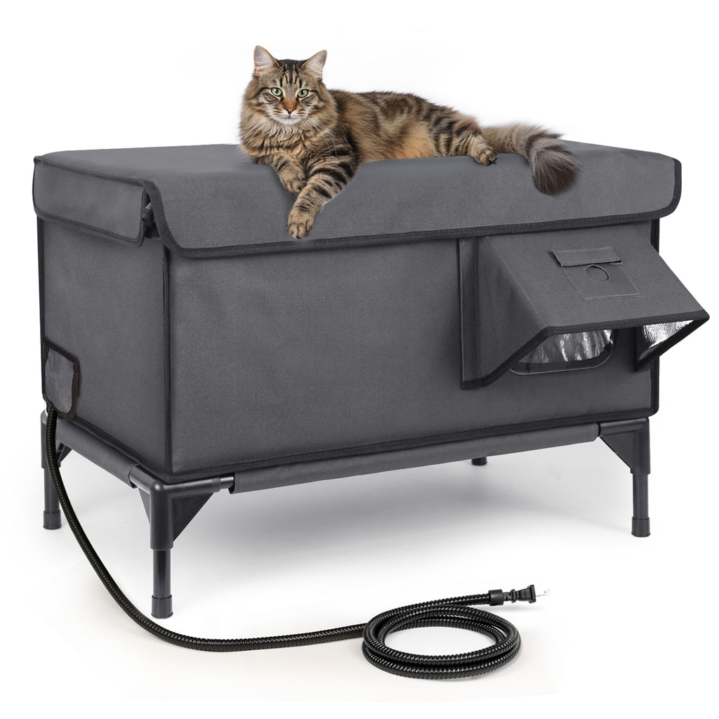 Flagship Outdoor Heated Cat House – Final Sale