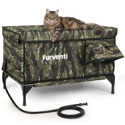 Flagship Outdoor Heated Cat House – Final Sale