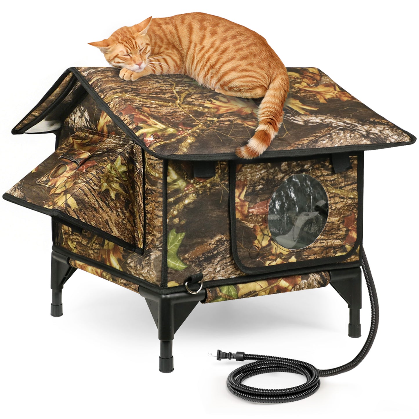 RoofHaus Outdoor Heated Cat House – Final Sale