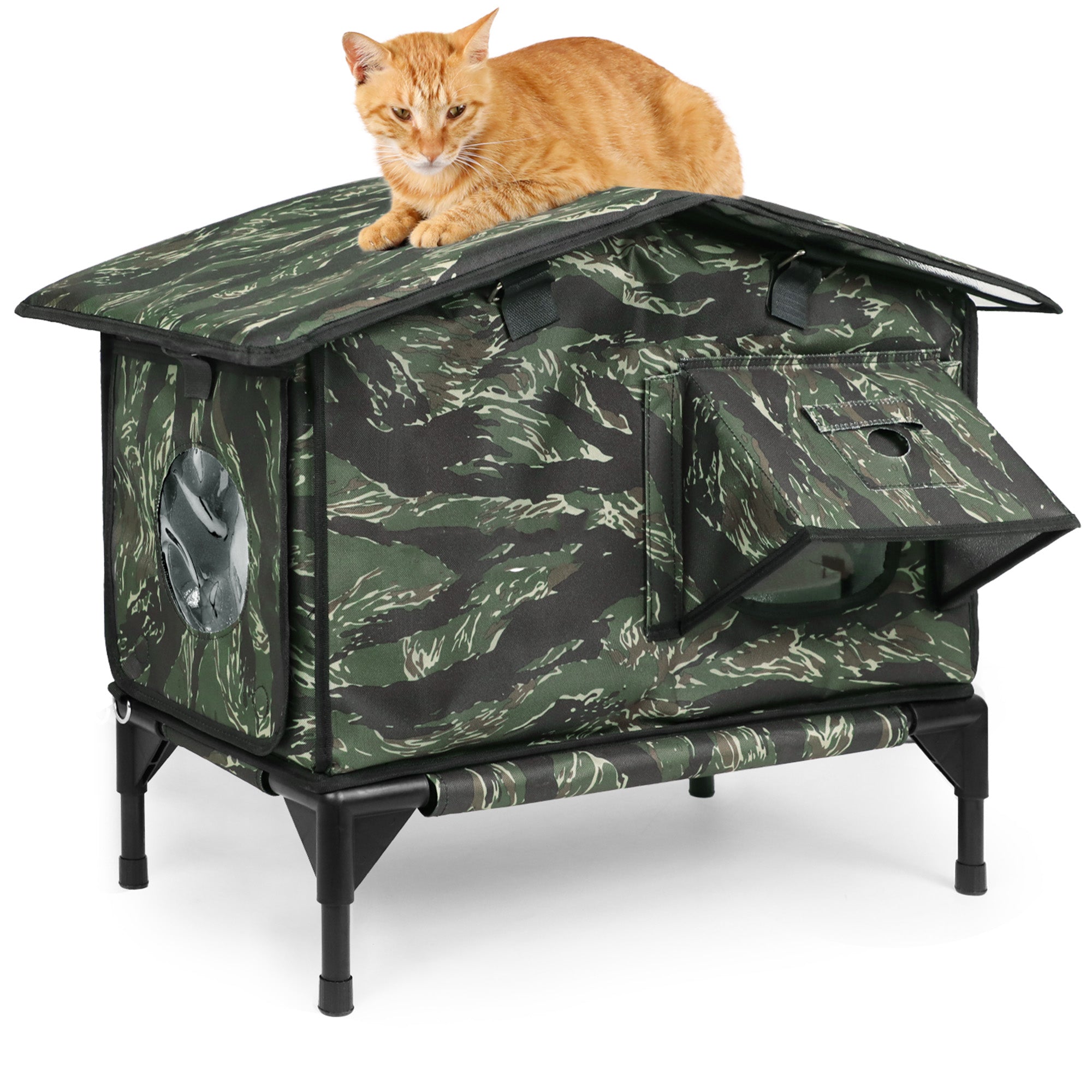RoofHaus Insulated Outdoor Cat Shelter-Final Sale