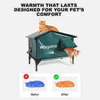 RoofHaus Insulated Outdoor Cat Shelter-Final Sale