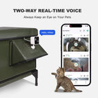 Wagstro Plug-in Outdoor Pet Camera – Continuous Power for 24/7 Monitoring