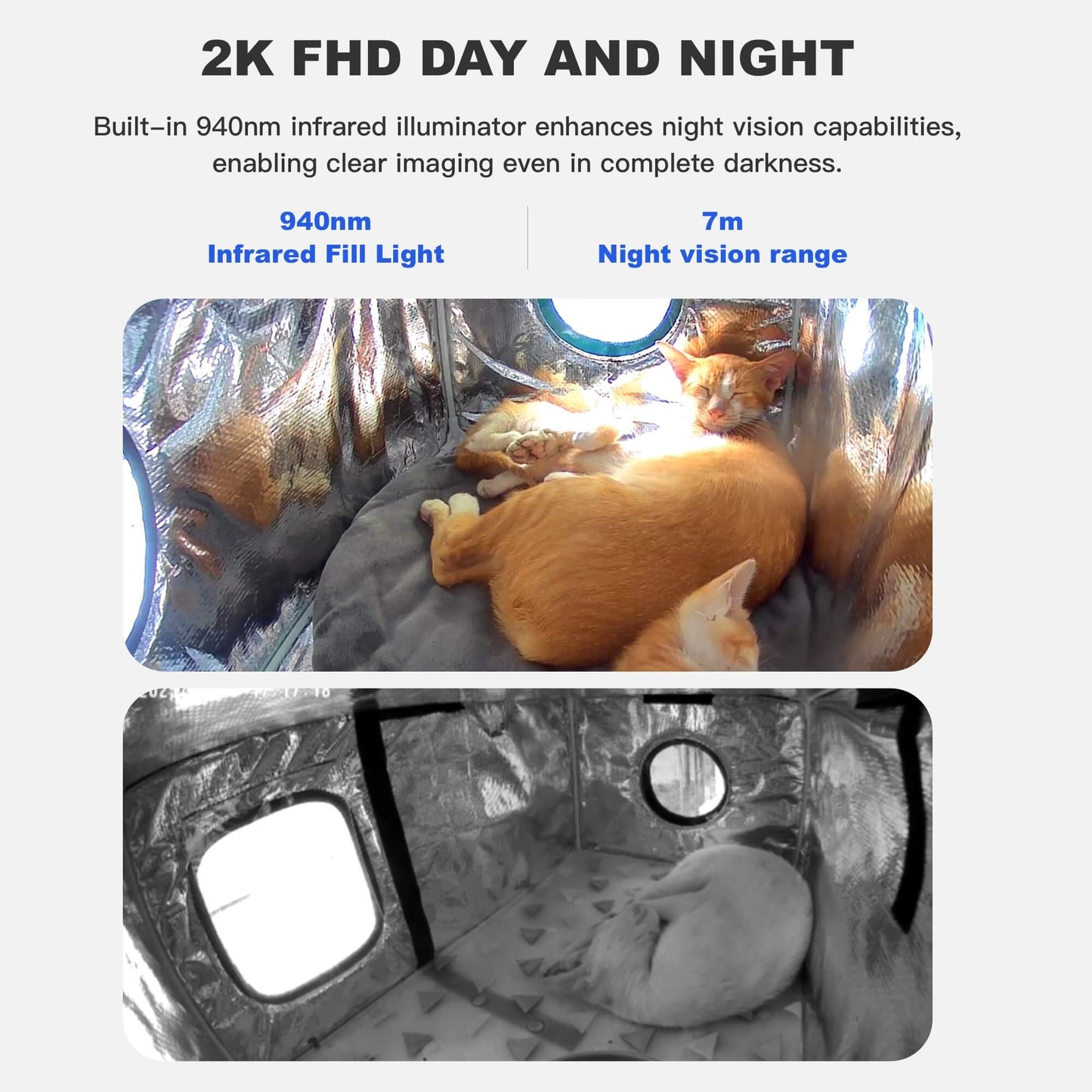 Wagstro Plug-in Outdoor Pet Camera – Continuous Power for 24/7 Monitoring