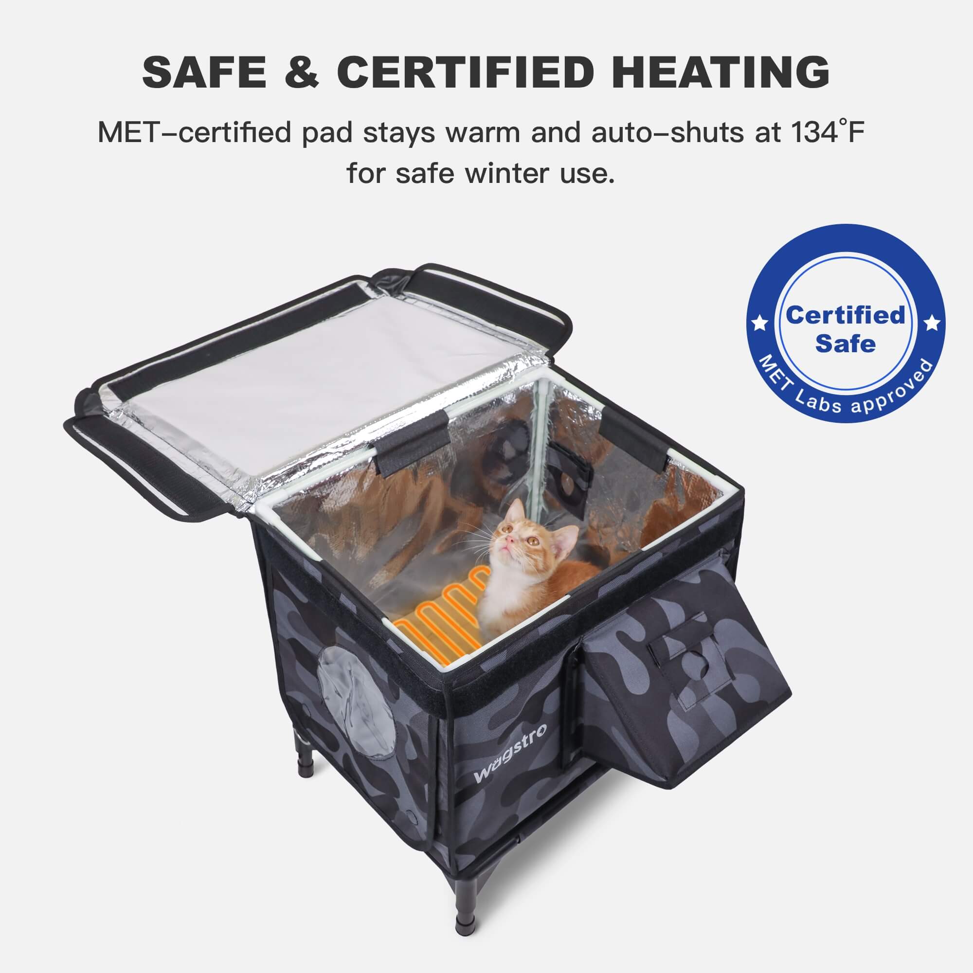 AllGuard Outdoor Heated Cat House – Final Sale