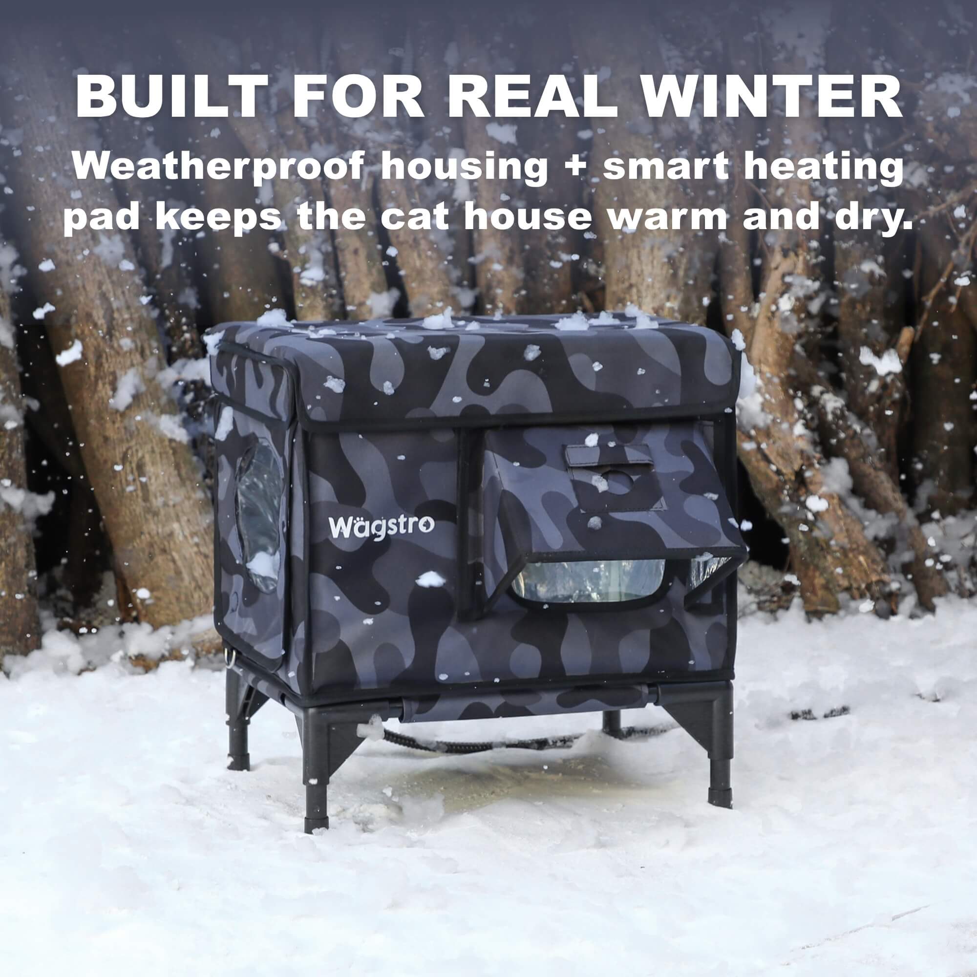 AllGuard Outdoor Heated Cat House – Final Sale