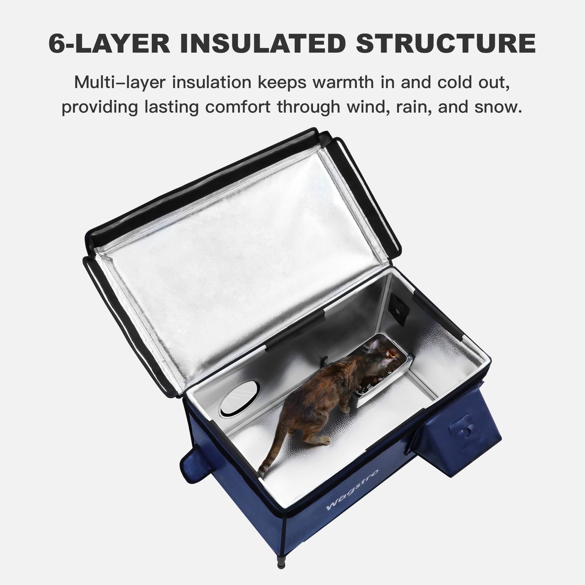 Flagship Insulated Outdoor Cat House – Final Sale