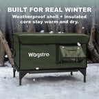 ArcticGuard Outdoor Heated Cat House– Final Sale