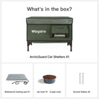 ArcticGuard Outdoor Heated Cat House– Final Sale