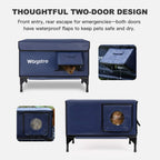 ArcticGuard Outdoor Heated Cat House – Final Sale