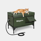 ArcticGuard Outdoor Heated Cat House– Final Sale