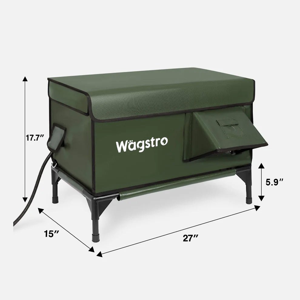 ArcticGuard Outdoor Heated Cat House– Final Sale