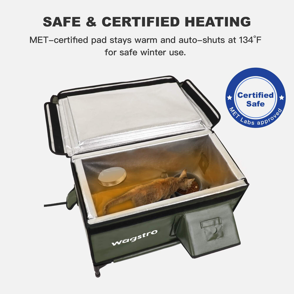 ArcticGuard Outdoor Heated Cat House– Final Sale