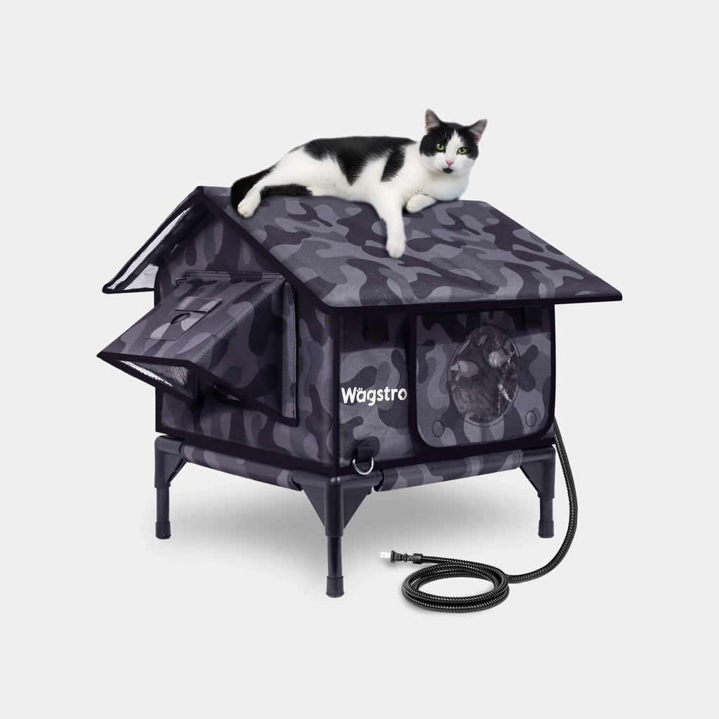 RoofHaus Outdoor Heated Cat House – Final Sale