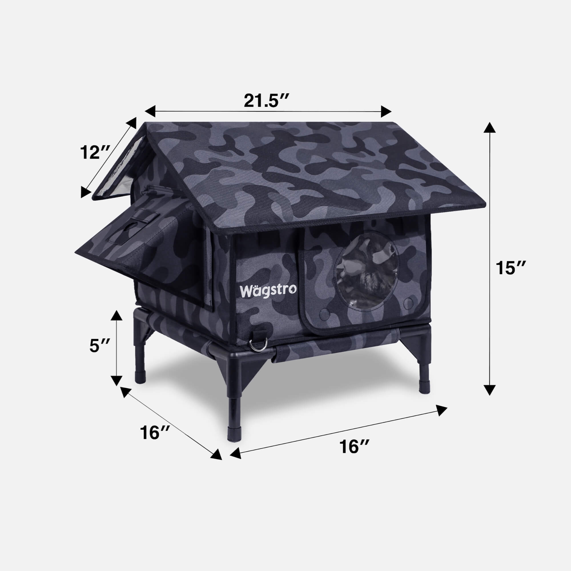 RoofHaus Outdoor Heated Cat House – Final Sale