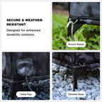 RoofHaus Outdoor Heated Cat House – Final Sale